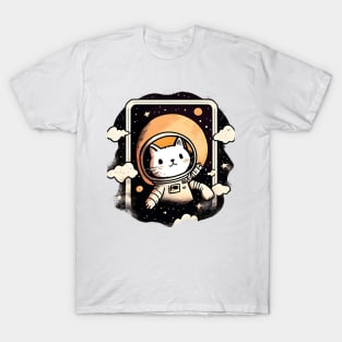 Cat Astronaut, Space Kitty, Catronaut - Love Cats T-Shirt